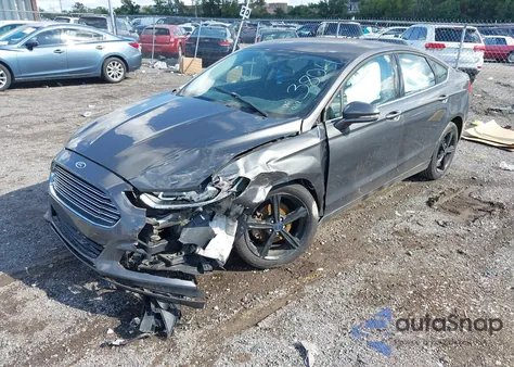 2016 Ford Fusion Se из США, поврежденный, VIN 3FA6P0HD4GR363804